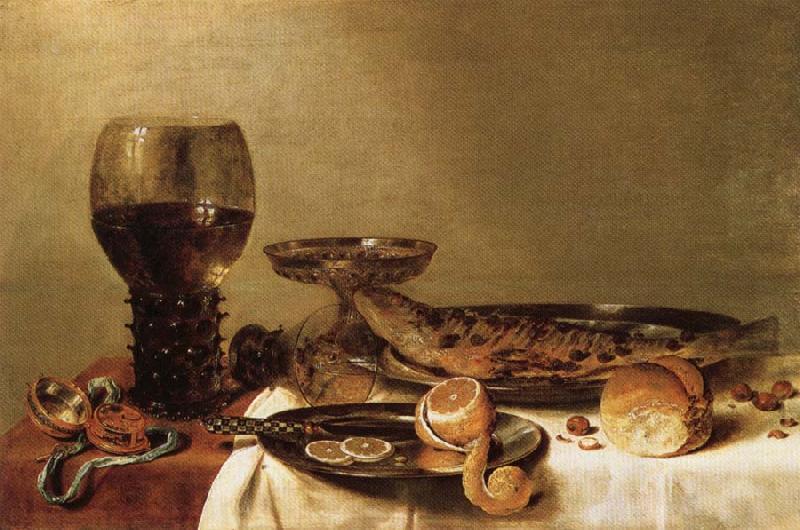 HEDA, Willem Claesz. Still Life oil painting picture
